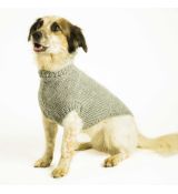 Ručně pletený svetr jednobarevný