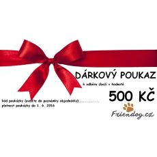 Dárková poukázka 500,-